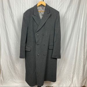 Vintage Men’s Cashmere Blend Trenchcoat 44